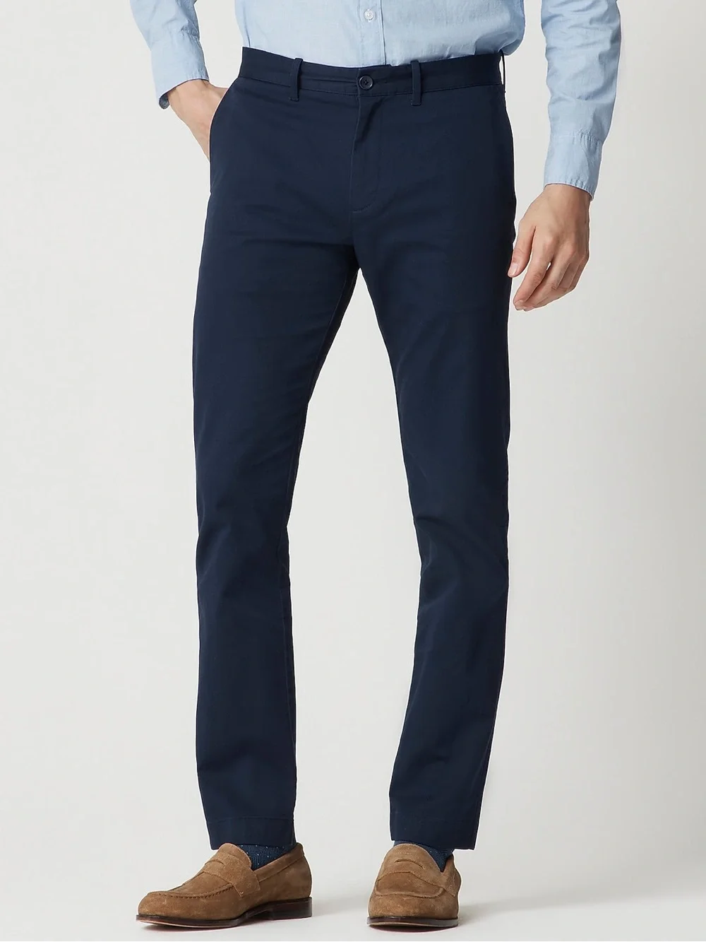 J. Crew Navy Slim Fit Chinos